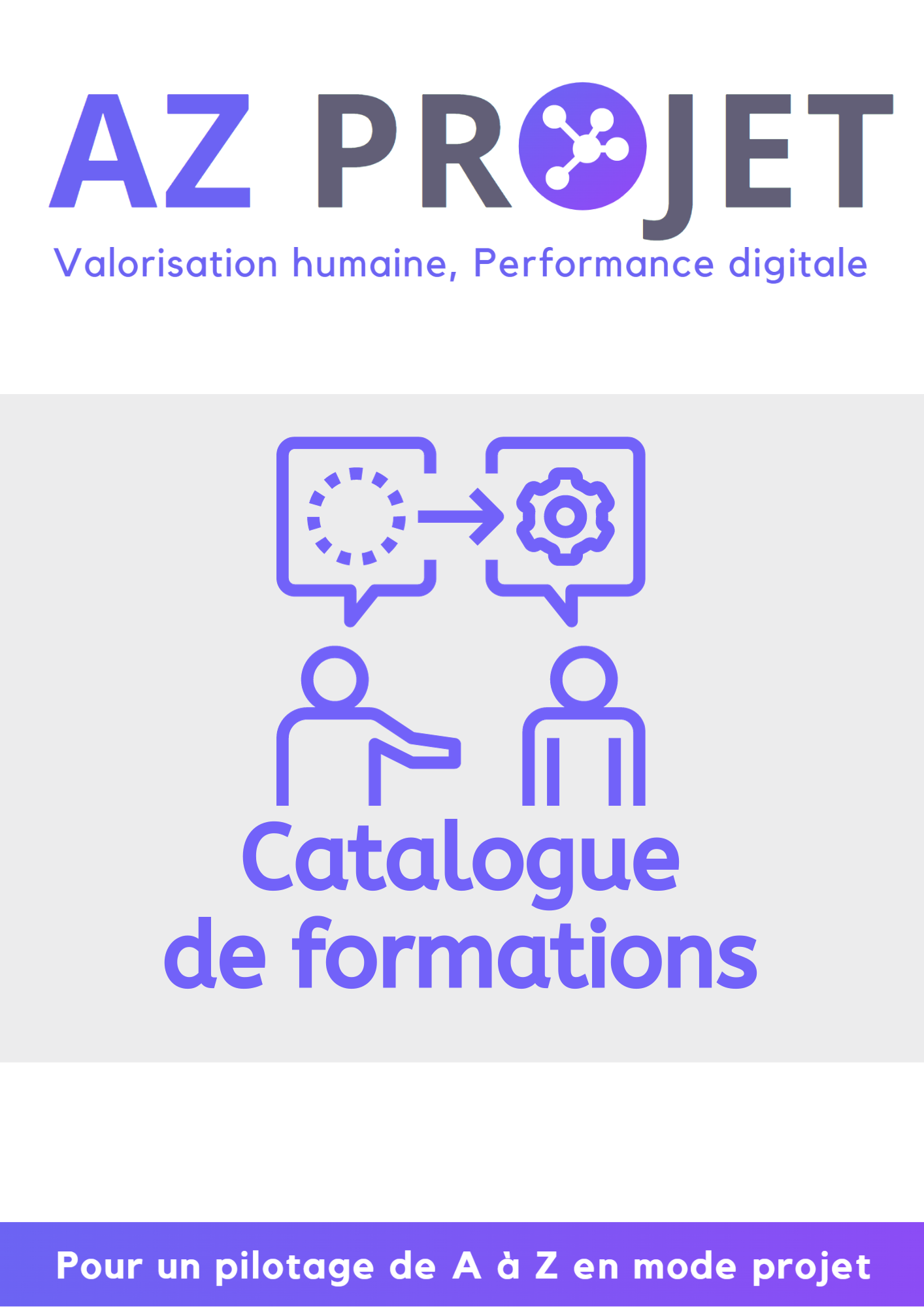 Catalogue formation az projet